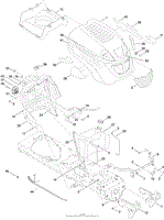 FUEL TANK, HOOD AND DASH ASSEMBLY