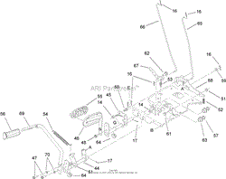 BRAKE AND TRACTION PEDAL ASSEMBLY