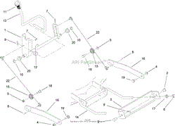 DECK LIFT ARM ASSEMBLY