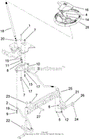 STEERING SHAFT AND FRONT AXLE ASSEMBLY