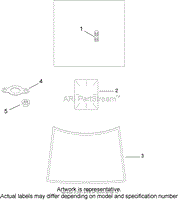 EXHAUST STUD, GASKET AND DECAL ASSEMBLY KOHLER SV730-0018