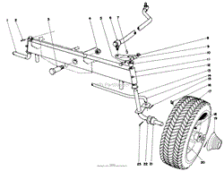 905 AND 910 FRONT AXLE ASSEMBLY