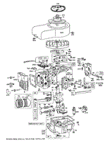 MODEL 190707-0626 ENGINE ASSEMBLY (ELECTRIC START) BRIGGS &amp; STRATTON