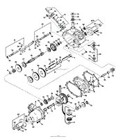 TRANSAXLE PEERLESS MODEL NO. 615 ASSEMBLY