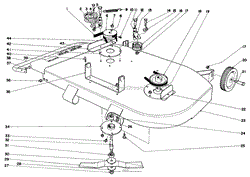 32&quot; MOWER ASSEMBLY