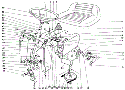 STEERING AND TRANSMISSION ASSEMBLY