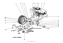 ENGINE AND DIFFERENTIAL ASSEMBLY (MODEL 56025)