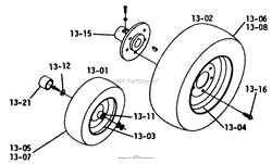 13.000 WHEELS AND TLRES (PLATE 13.1)