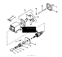 12 VOLT ELECTRIC STARTER NO. 33606