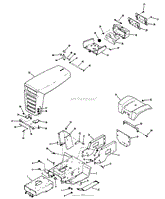 FRAME, SHEET METAL AND COVERS