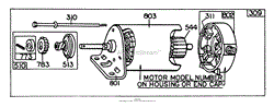 BRIGGS &amp; STRATTON MODEL 252707-0146-01