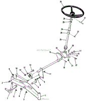 FRONT AXLE AND STEERING