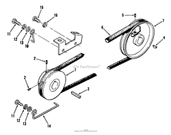 DRIVE BELT AND PULLEYS