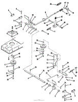 BRAKE AND CLUTCH LINKAGE-5-SPEED MODELS