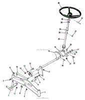 FRONT AXLE AND STEERING