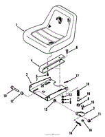 SEAT AND SEAT SUSPENSION