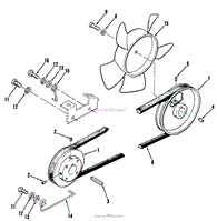 DRIVE BELT AND PULLEYS