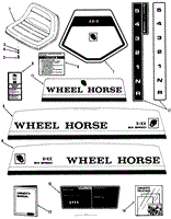 SEAT, DECALS AND MISCELLANEOUS