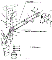 DRIVE BELT AND PULLEYS-AUTOMATIC MODELS