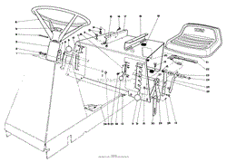 SEAT &amp; STEERING WHEEL ASSEMBLY