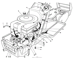 ENGINE ASSEMBLY MODEL 57300