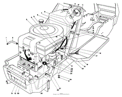 ENGINE ASSEMBLY MODEL 57360