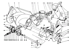 AUGER ASSEMBLY 36&quot; SNOWTHROWER ATTACHMENT MODEL NO. 59160 (OPTIONAL)