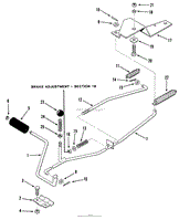 CLUTCH, BRAKE LINKAGE