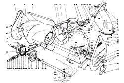 AUGER ASSEMBLY 36&quot; SNOWTHROWER ATTACHMENT MODEL NO. 59160 (OPTIONAL)