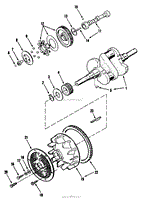 CRANKSHAFT, CAMSHAFT, FLYWHEEL