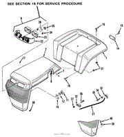 FRAME, SHEET METAL AND COVERS