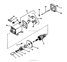 12 VOLT ELECTRIC STARTER NO. 33605 (MODEL 56127)