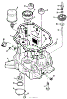 12HP ENGINE OIL BASE &amp; PUMP ASSEMBLY