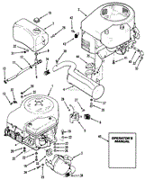 ENGINE FUEL &amp; EXHAUST ASSEMBLY