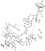 FRONT AXLE &amp; STEERING ASSEMBLY