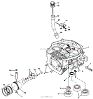 12HP ENGINE CYLINDER BLOCK ASSEMBLY