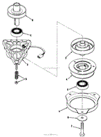 ENGINE PULLEY AND PTO CLUTCH