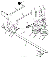 BRAKE &amp; IDLER ASSEMBLY (212-H)