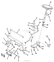 FRONT AXLE &amp; STEERING ASSEMBLY