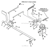 BRAKE &amp; IDLER ASSEMBLY (212-5)