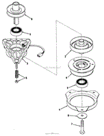 ENGINE PULLEY &amp; PTO CLUTCH ASSEMBLY