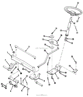 FRONT AXLE &amp; STEERING ASSEMBLY