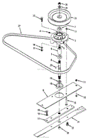 30&quot; MOWER DECK SPINDLE