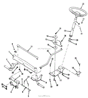 FRONT AXLE &amp; STEERING ASSEMBLY