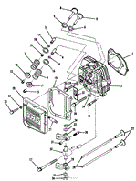 12.5HP ENGINE CYLINDER HEAD &amp; VALVES ASSEMBLY