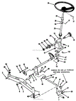 FRONT AXLE AND STEERING