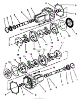 TRANSMISSION EATON MODEL 751-045