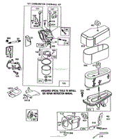 BRIGGS &amp; STRATTON MODEL NO. 286707-0119-01 (CONT.