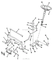 FRONT AXLE &amp; STEERING ASSEMBLY