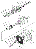 CRANKSHAFT, CAMSHAFT &amp; FLYWHEEL ASSEMBLY